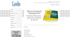 Desktop Screenshot of leslieco.com